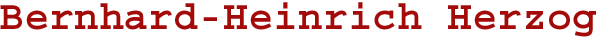 Bernhard-Heinrich Herzog